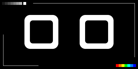 Animated robot face rendered for the VEX V5 Brain